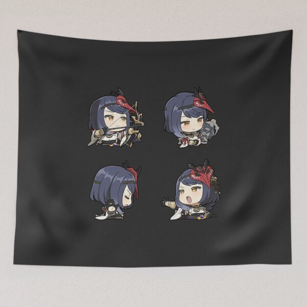 Item preview, Chibi Sara Pack - Genshin Impact designed and sold by 1umynst.