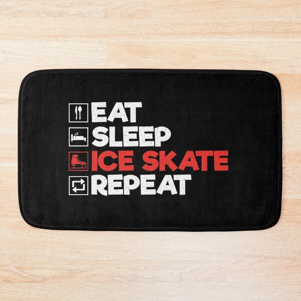 Item preview, Eat Sleep Ice Skate Repeat: Funny Ice Skater Ice Skating Lover designed and sold by Adexyl.