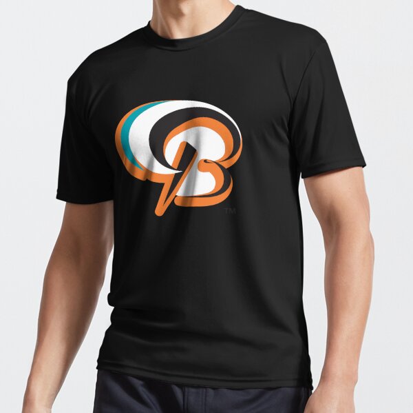 Baysox/Orioles Dual Logo Long Sleeve Charcoal T-Shirt