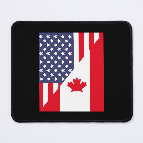 Item preview, USA Flag Canadian Flag American Friendship Canada designed and sold by bestshirtdesign.