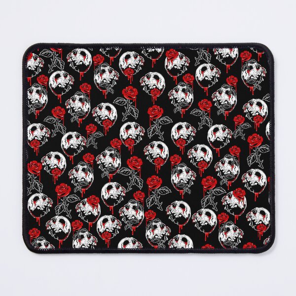 Item preview, Rosenrot - skull and rose designed and sold by vonKowen.
