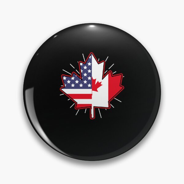 Item preview, Canadian Maple Leaf USA Flag Canada designed and sold by bestshirtdesign.
