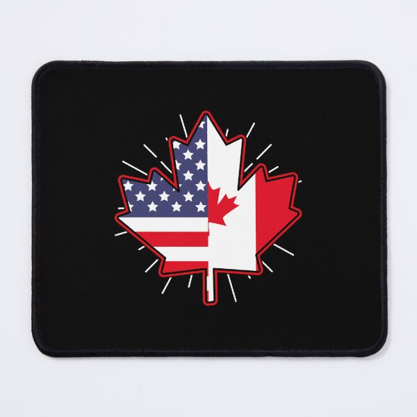 Item preview, Canadian Maple Leaf USA Flag Canada designed and sold by bestshirtdesign.