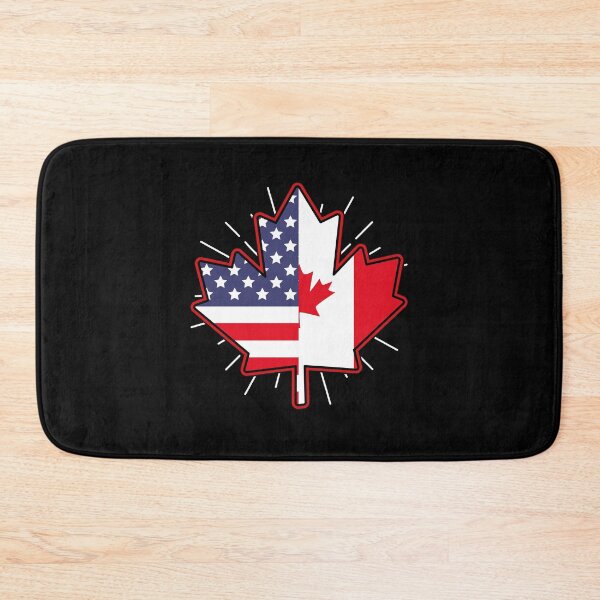 Item preview, Canadian Maple Leaf USA Flag Canada designed and sold by bestshirtdesign.