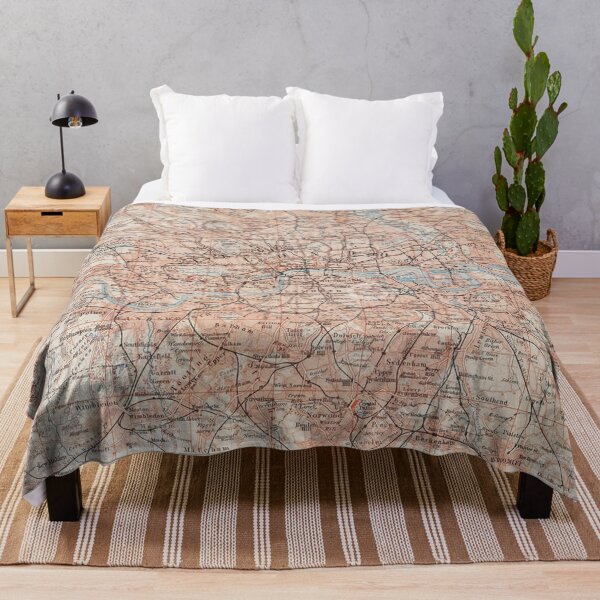 Item preview, Vintage Map of London designed and sold by KALEIDOSCOPE UK.
