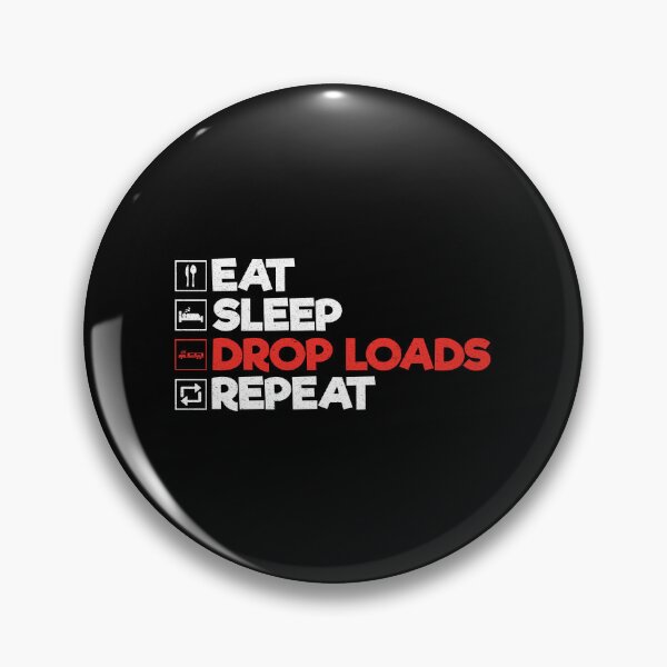 Item preview, Eat Sleep Drop Loads Repeat: Funny Trucker Truck Driver designed and sold by Adexyl.