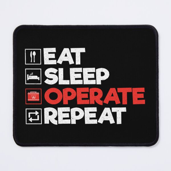 Item preview, Eat Sleep Operate Repeat: Funny Surgery: Surgeon Doctor designed and sold by Adexyl.