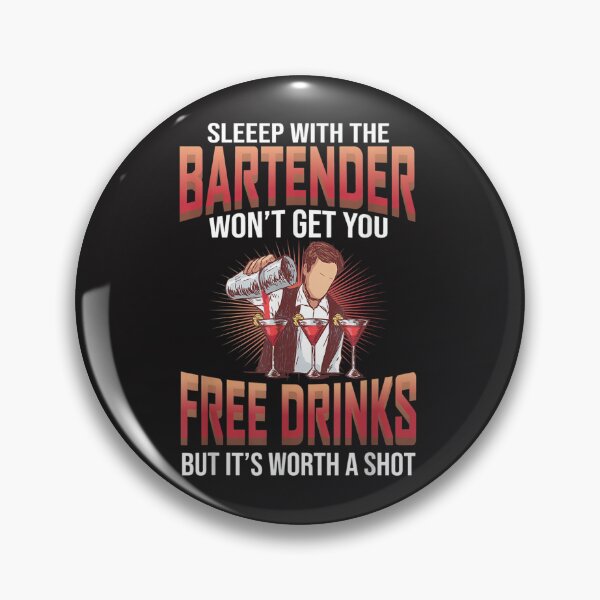Item preview, Funny saying Sleeping with a Bartender designed and sold by luczkimudin.