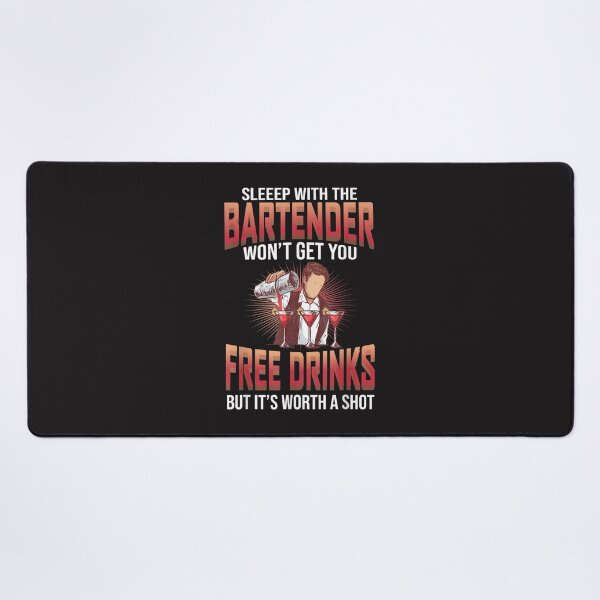Item preview, Funny saying Sleeping with a Bartender designed and sold by luczkimudin.