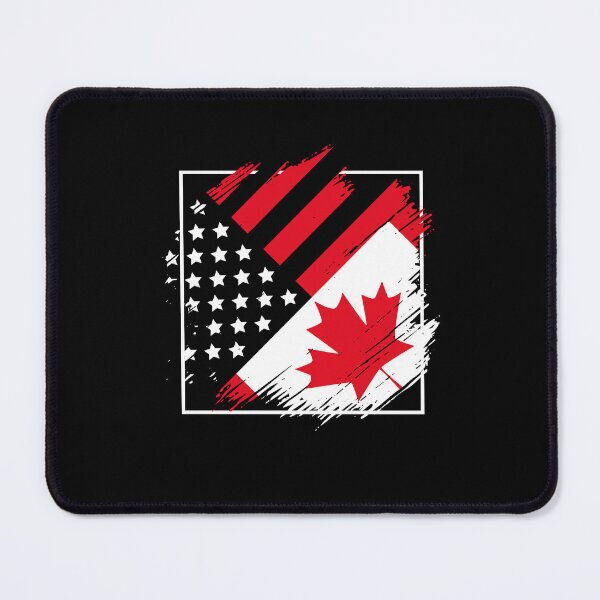 Item preview, Canadian Flag American Friendship USA Canada designed and sold by bestshirtdesign.