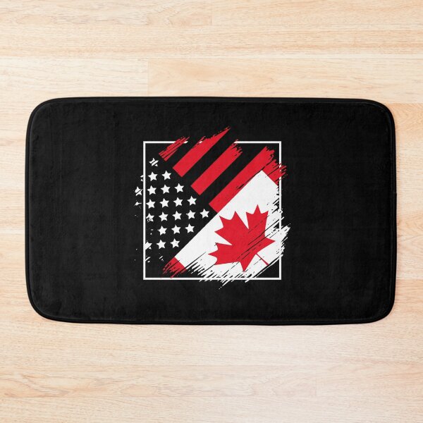 Item preview, Canadian Flag American Friendship USA Canada designed and sold by bestshirtdesign.