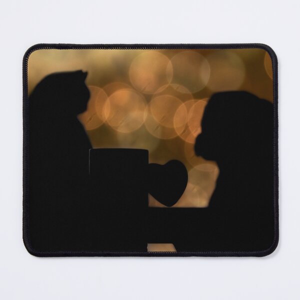 Item preview, Cat and Dog silhouette designed and sold by Ingrid Beddoes Photography.
