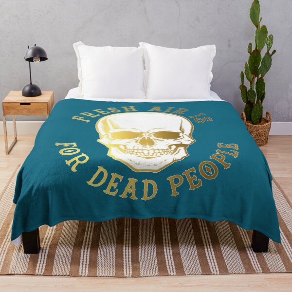 Item preview, Fresh Air Is For Dead People, Morbid Podcast Fan Art designed and sold by ObsesRetail.