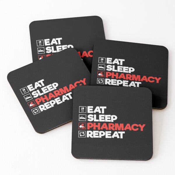 Item preview, Eat Sleep Pharmacy Repeat: Funny Pharmacist Pharmacy designed and sold by Adexyl.