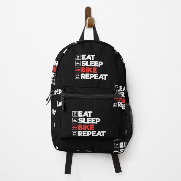 Item preview, Eat Sleep Bike Repeat: Funny Biking Motorcycle Bike Lover designed and sold by Adexyl.