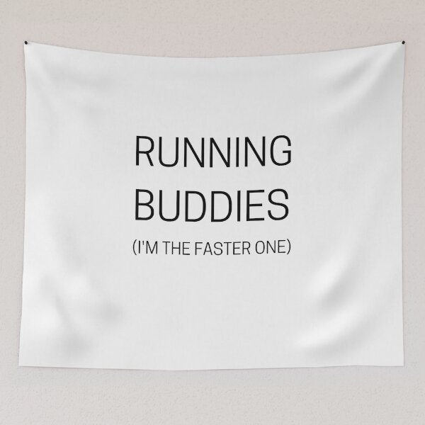 Item preview, Running Buddies Im The Faster One - Run I designed and sold by RunPower.