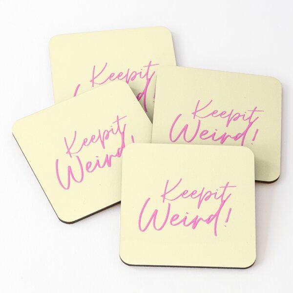 Item preview, Keep it weird pink designed and sold by ObsesRetail.
