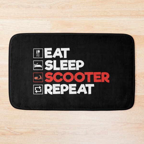 Item preview, Eat Sleep Scooter Repeat: Funny Scooter Rider Scooter Lover designed and sold by Adexyl.