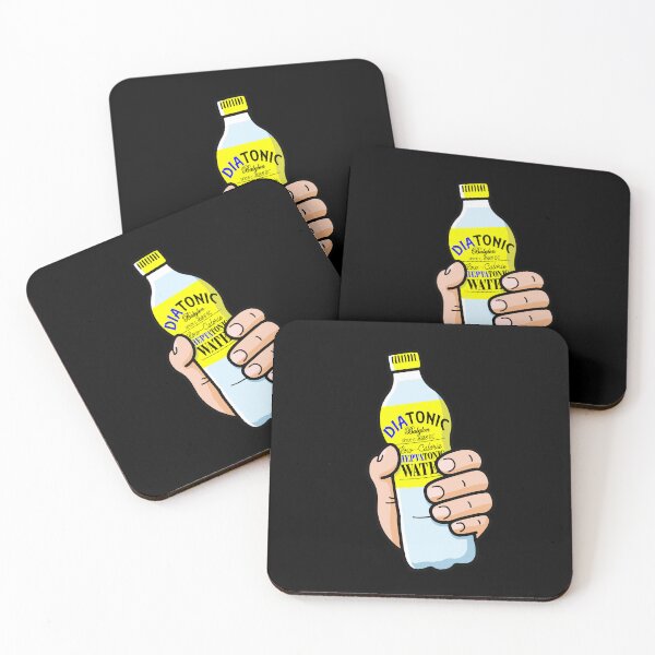 Item preview, DIATONIC - FUNNY MUSIC TONIC WATER BOTTLE JOKE - HUMOR designed and sold by KoolDsignsMUSIC.