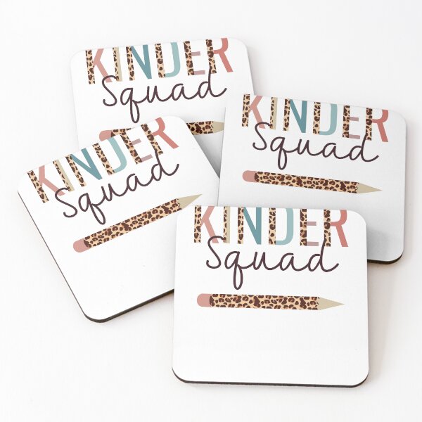 Item preview, Kinder Squad Back To School Leopard For Kindergarten Teacher designed and sold by JokeGysen.