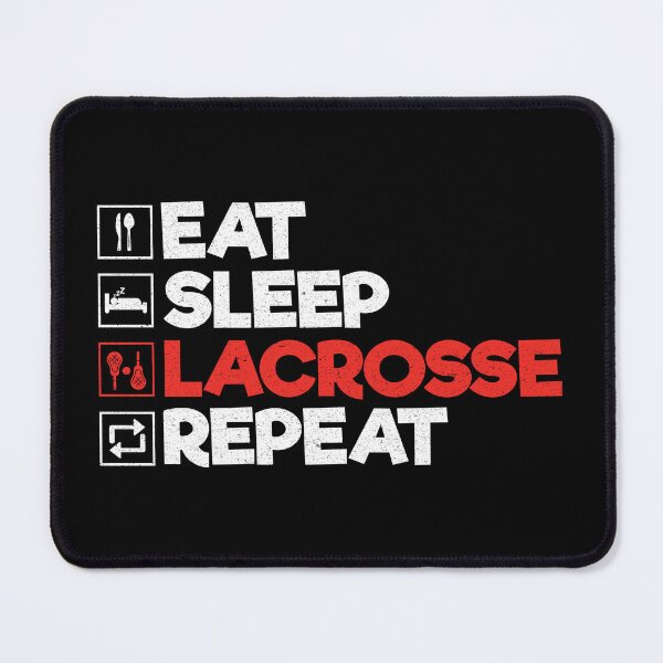 Item preview, Eat Sleep Lacrosse Repeat: Funny Lacrosse Player Coach Lacrosse Lover designed and sold by Adexyl.