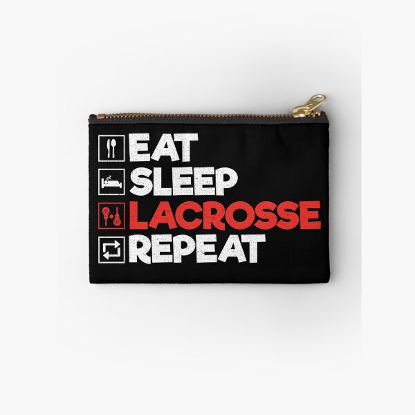 Item preview, Eat Sleep Lacrosse Repeat: Funny Lacrosse Player Coach Lacrosse Lover designed and sold by Adexyl.
