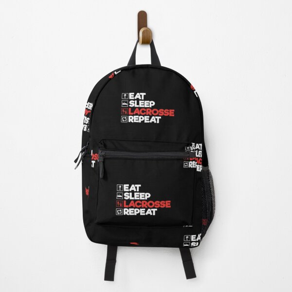 Item preview, Eat Sleep Lacrosse Repeat: Funny Lacrosse Player Coach Lacrosse Lover designed and sold by Adexyl.