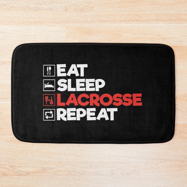 Item preview, Eat Sleep Lacrosse Repeat: Funny Lacrosse Player Coach Lacrosse Lover designed and sold by Adexyl.