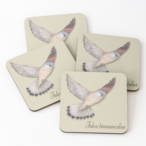 Item preview, Flying Kestrel illustration designed and sold by Bwiselizzy.