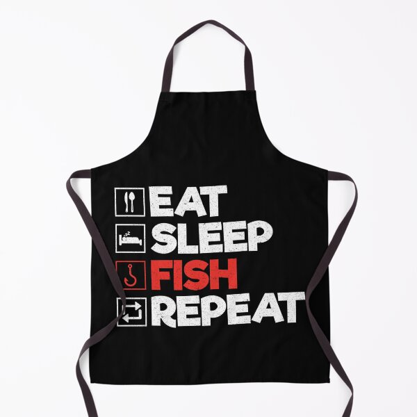 Item preview, Eat Sleep Fish Repeat: Funny Fisherman Fishing Lover designed and sold by Adexyl.
