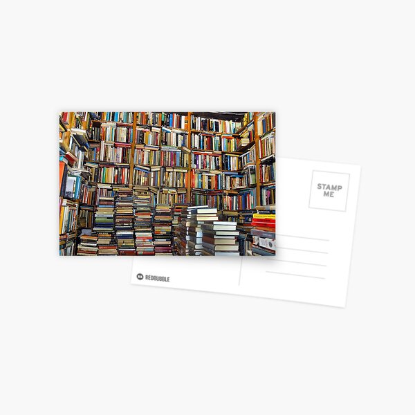 Books Postcard