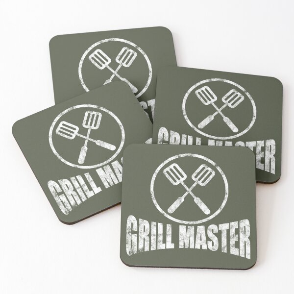 Item preview, Grill Master, Vintage Distressed Look designed and sold by Nostalgia-Lab.