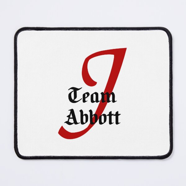 Item preview, Team Abbott - White Background designed and sold by PawsitiveMum.
