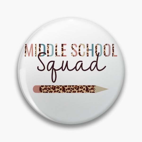 Item preview, Middle School Squad Back To School Leopard For Middle school Teacher designed and sold by JokeGysen.