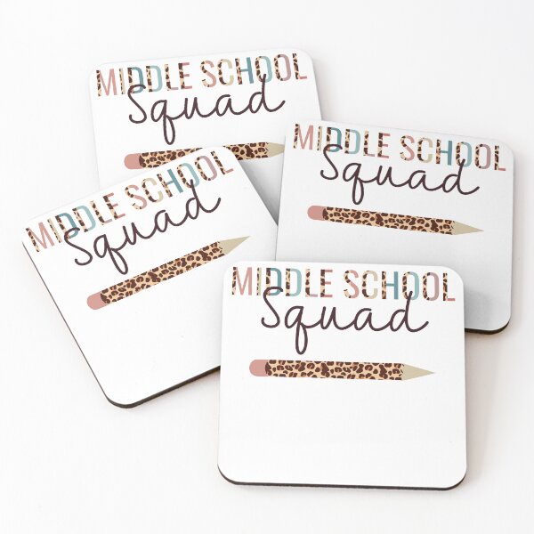 Item preview, Middle School Squad Back To School Leopard For Middle school Teacher designed and sold by JokeGysen.