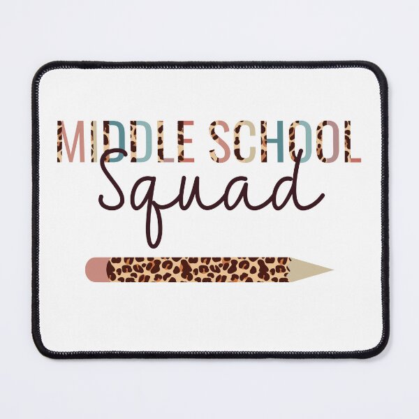 Item preview, Middle School Squad Back To School Leopard For Middle school Teacher designed and sold by JokeGysen.