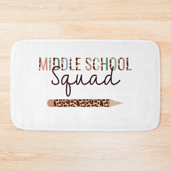 Item preview, Middle School Squad Back To School Leopard For Middle school Teacher designed and sold by JokeGysen.