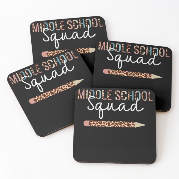 Item preview, Middle School Squad Back To School Leopard For Middle school Teacher designed and sold by JokeGysen.
