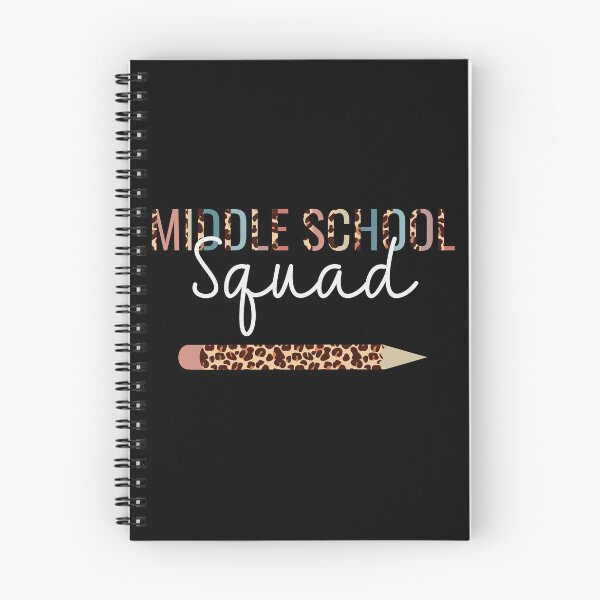 Item preview, Middle School Squad Back To School Leopard For Middle school Teacher designed and sold by JokeGysen.