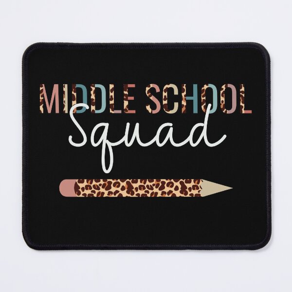 Item preview, Middle School Squad Back To School Leopard For Middle school Teacher designed and sold by JokeGysen.