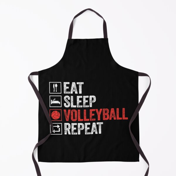 Item preview, Eat Sleep Volleyball Repeat: Funny Volleyball Player Coach or Lover designed and sold by Adexyl.