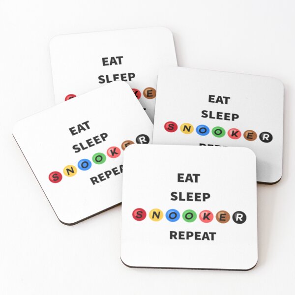 Item preview, Eat Sleep Snooker Repeat   designed and sold by RelixirShop.