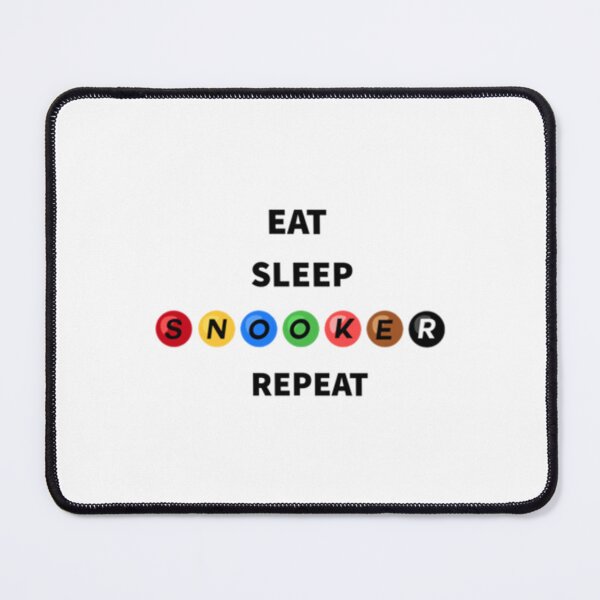 Item preview, Eat Sleep Snooker Repeat   designed and sold by RelixirShop.