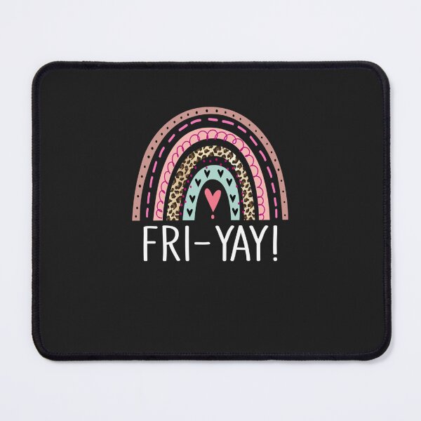 Item preview, Fri-Yay Teacher Weekend Friday Lover Boho Rainbow Long Sleeve designed and sold by fasickqkkratt.