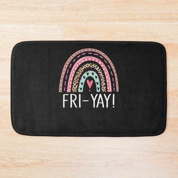 Item preview, Fri-Yay Teacher Weekend Friday Lover Boho Rainbow Long Sleeve designed and sold by fasickqkkratt.