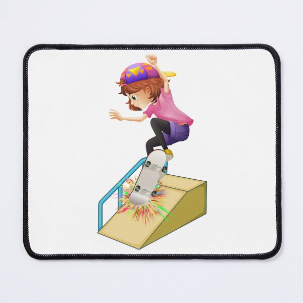 Item preview, Skateboard Girl Extreme Sports Skate Park Tricks designed and sold by luvvvvvit.
