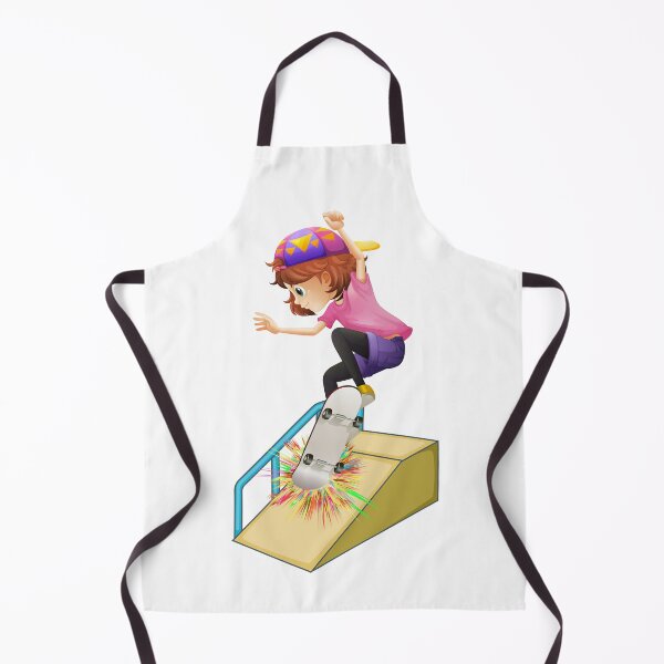 Item preview, Skateboard Girl Extreme Sports Skate Park Tricks designed and sold by luvvvvvit.