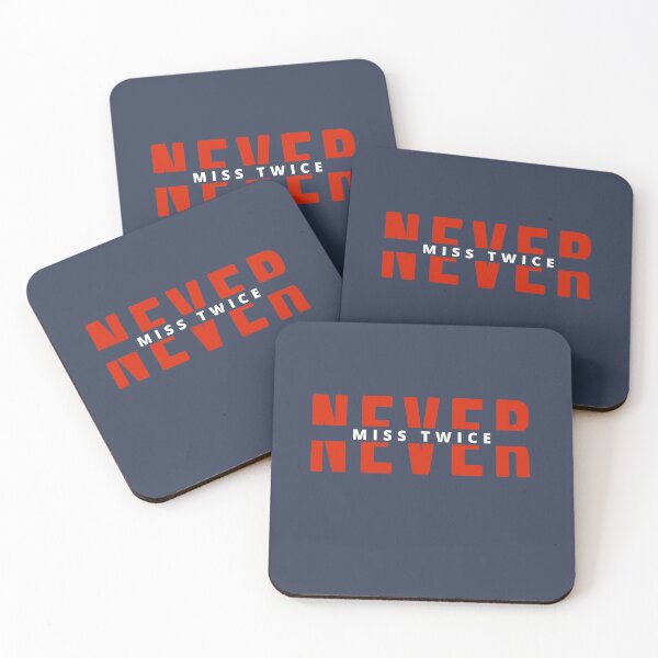 Item preview, "NEVER MISS TWICE" FOR ATOMIC HABITS LOVERS designed and sold by The Bookworm Store.