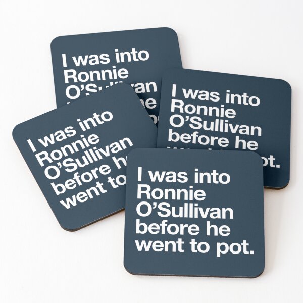Item preview, I was into Ronnie OSullivan before he went to pot   designed and sold by RelixirShop.