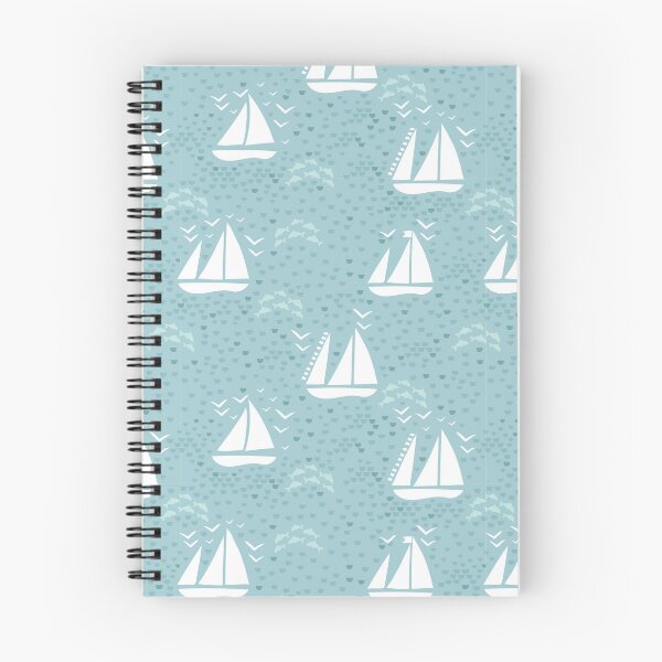 Item preview, Sailing boats and dolphins on sea pattern number2 designed and sold by pocketgraphic.